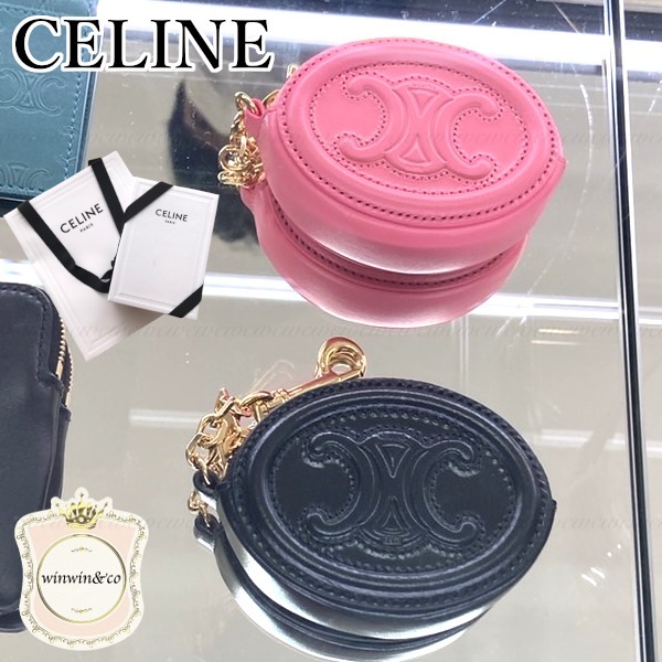 最終値下げ ☆【SALE】セリーヌ国内発■チャームになるフック付きパース コインケース・小銭入れ 最終値下げ ☆【SALE】セリーヌ国内発■チャームになるフック付きパース コインケース・小銭入れ