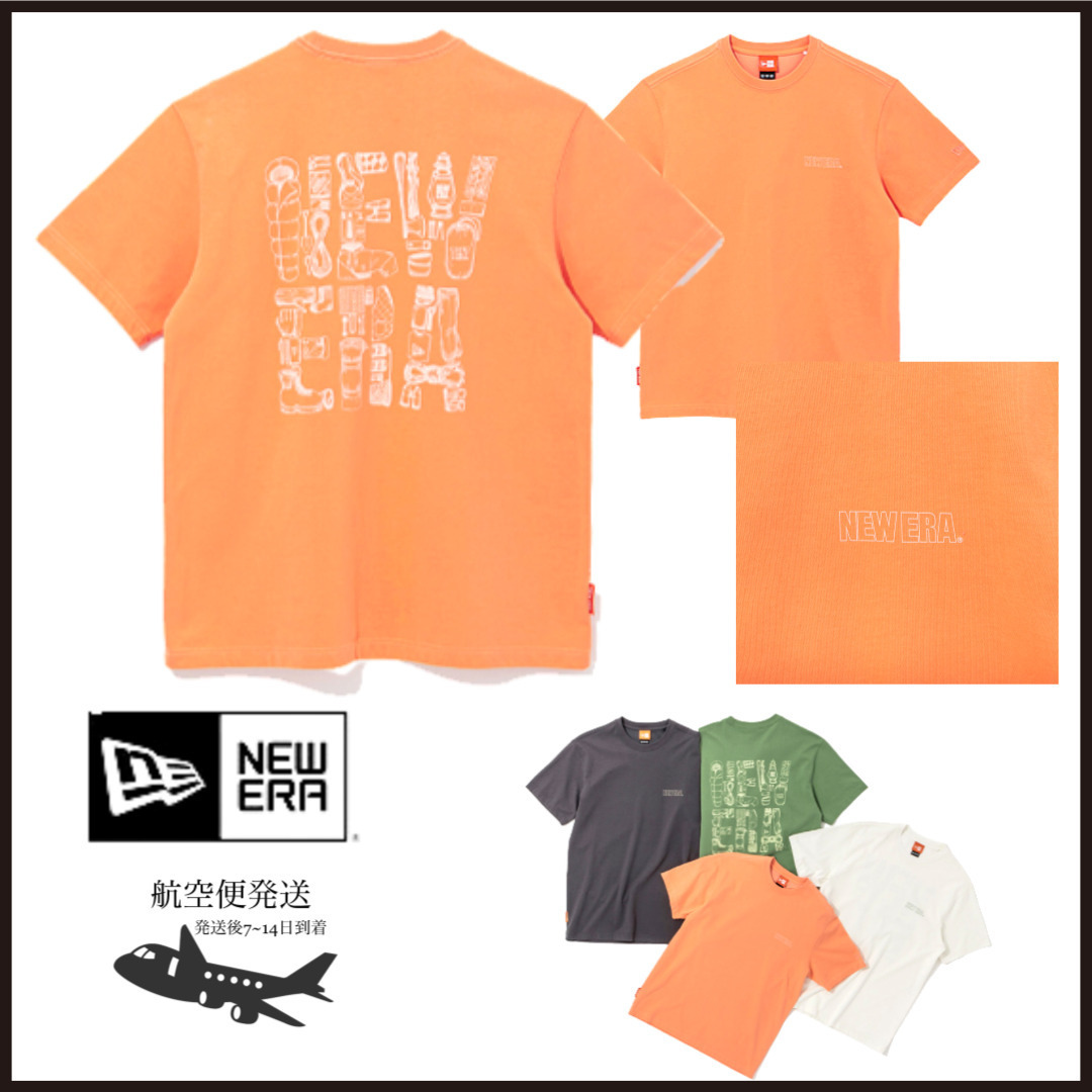 韓国New Era■新作■CAMPER Tシャツ■NEON