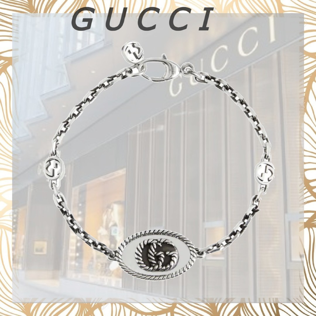 グッチ】ダブルG スターリングシルバー チェーンブレスレット ブレスレット サイズを選択してください:18 - ilgaimportadora.com グッチ】ダブルG スターリングシルバー チェーンブレスレット ブレスレット サイズを選択してください:18 - ilgaimportadora.com