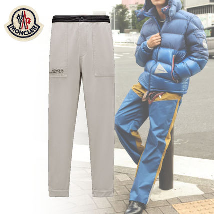 22SS★MONCLER BORN TO PROTECT【MONCLER】コットンパンツ ロゴ【BUYMA】 特価良品 新品 MONCLER BORN TO PROTECT パンツ その他
