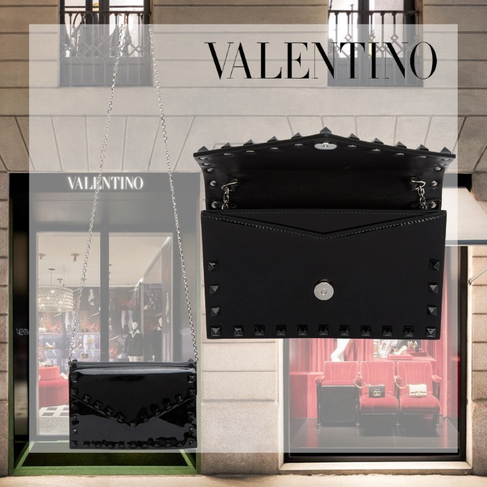 【レビューを書けば送料当店負担】 【VALENTINO】コレクション バッグ ウォレット ブラック バッグ・カバンその他 【レビューを書けば送料当店負担】 【VALENTINO】コレクション バッグ ウォレット ブラック バッグ・カバンその他