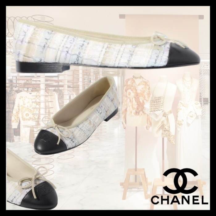 オリジナル 《お洒落☆可愛い♪》CHANEL バレリーナ バレエシューズ