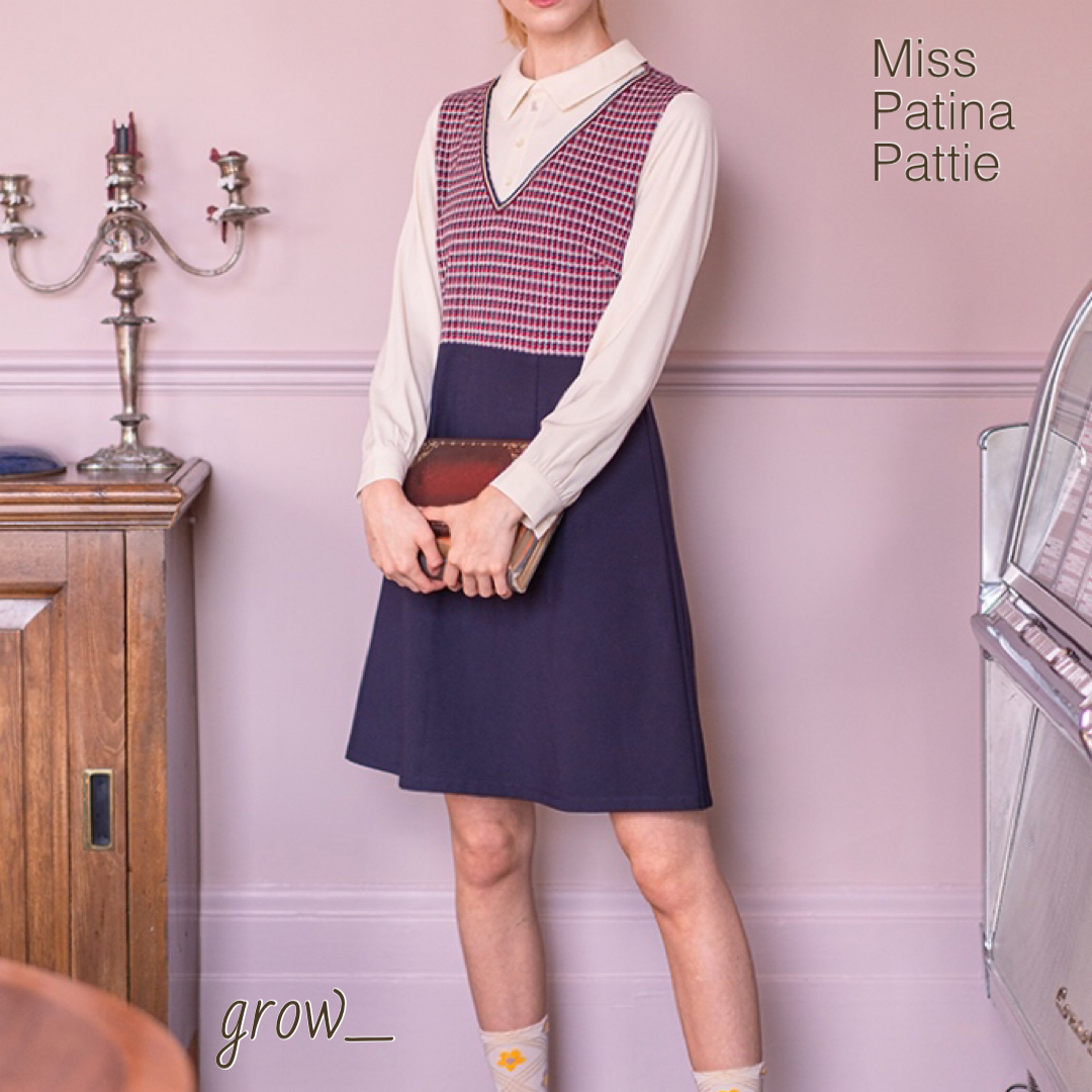 Miss Patina Pattie 60's ポップアート風 ワンピース 送関込