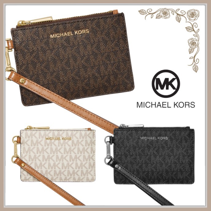 3色展開♪【Michael Kors】モノグラム パスケース 小銭入れ