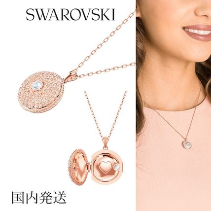 驚きの安さ Swarovski＊ ペンダント ロケット アクセサリー