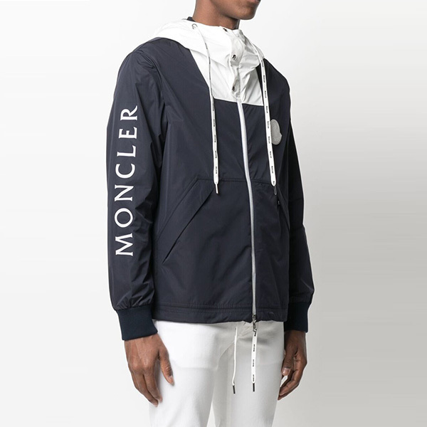 MONCLER CHABAT リバーシブルブルゾン【ネイビー×グレー】
