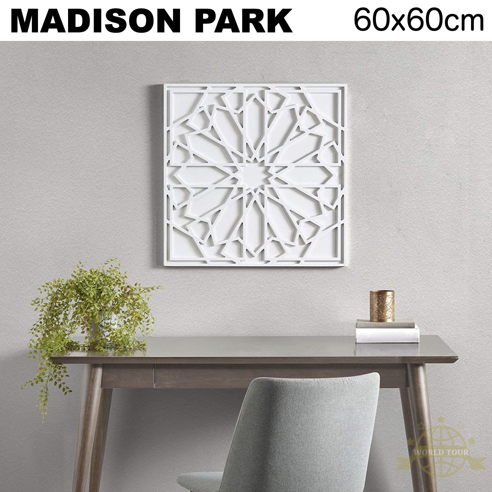 人気のUSアート MADISON PARK ウォールアート 60x60cm 関税込