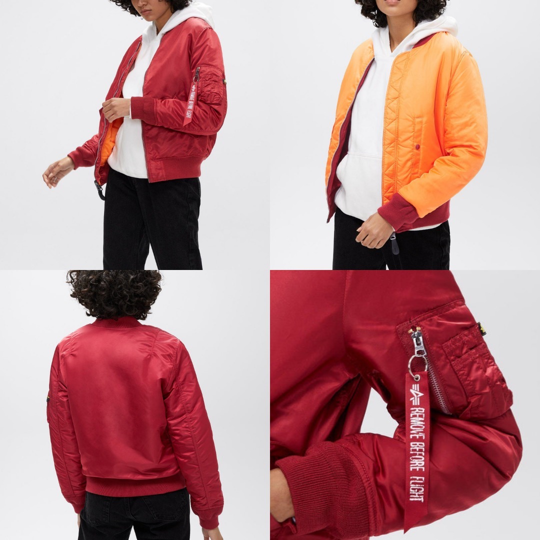 Alpha Industries BOMBER ジャケット リバーシブル 関税送料無料