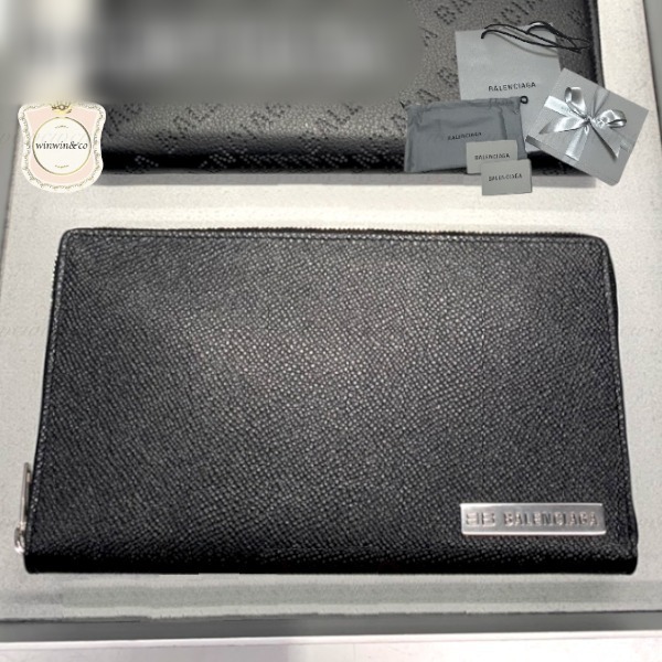 Balenciaga【SALE】■国内発■ロゴプレート長財布