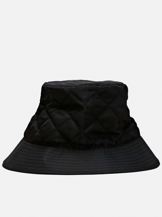 CELINE☆ユニセックス ロゴ バケットハット BLACK