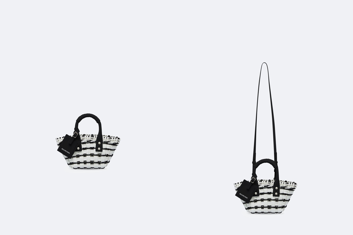 BALENCIAGA BISTRO XXS ストラップ付きバスケット 22年春夏