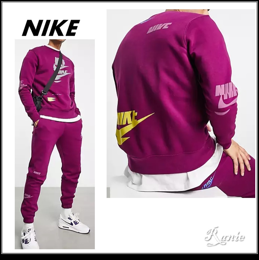 【NIKE】Multi-Futura fleece sweatshirt◆フリーススウェット スウェット・トレーナー 【NIKE】Multi-Futura fleece sweatshirt◆フリーススウェット スウェット・トレーナー