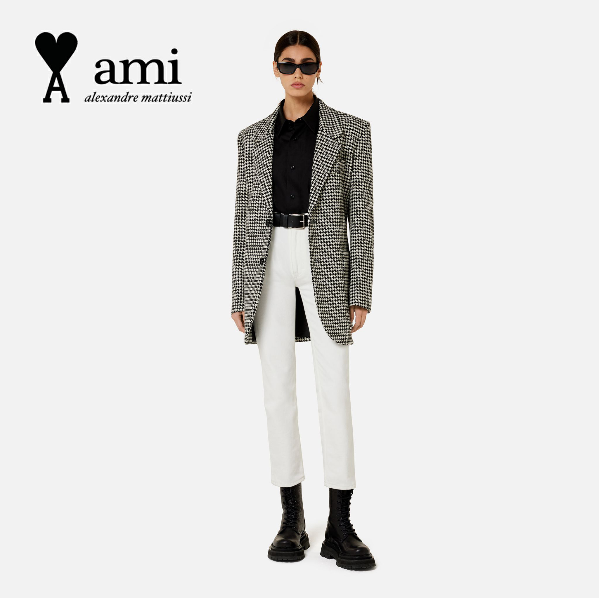 アミパリ AMI FW21 Two Buttons Long Jacket A21FM204.217004
