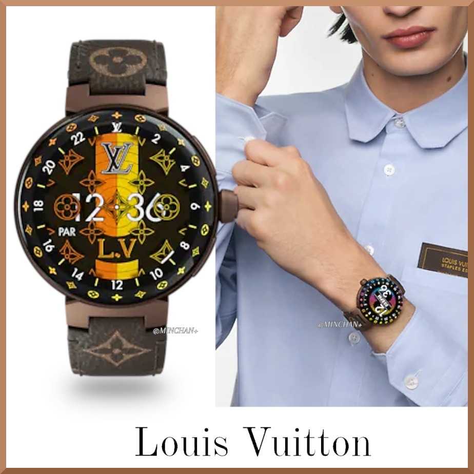【NEW限定品】 【LV】タンブール ホライゾン マットブラウン ライト・アップ デジタル時計 【NEW限定品】 【LV】タンブール ホライゾン マットブラウン ライト・アップ デジタル時計