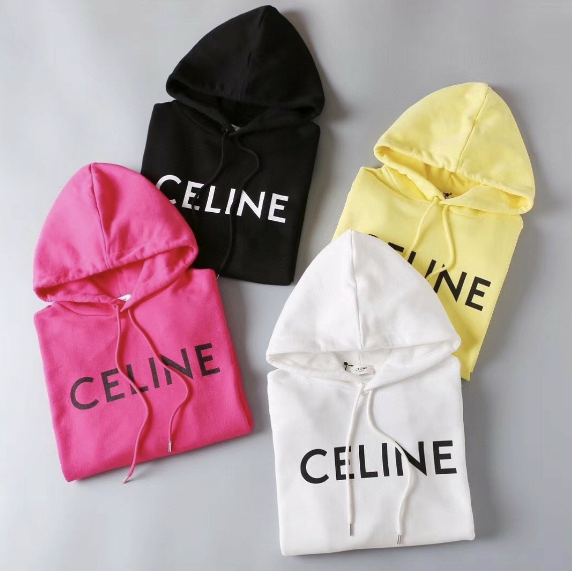 完売必至《CELINE》ロゴ ルーズスウェットシャツ