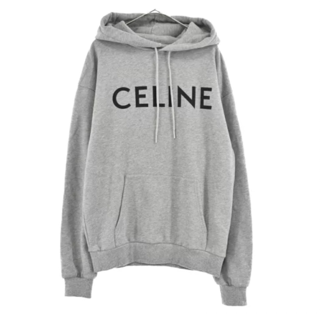 完売必至《CELINE》ロゴ ルーズスウェットシャツ