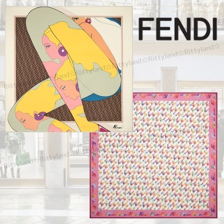 【人気急上昇】 【22SS★直営★5日以内】FENDI★ファッションショー スカーフ スカーフ 【人気急上昇】 【22SS★直営★5日以内】FENDI★ファッションショー スカーフ スカーフ