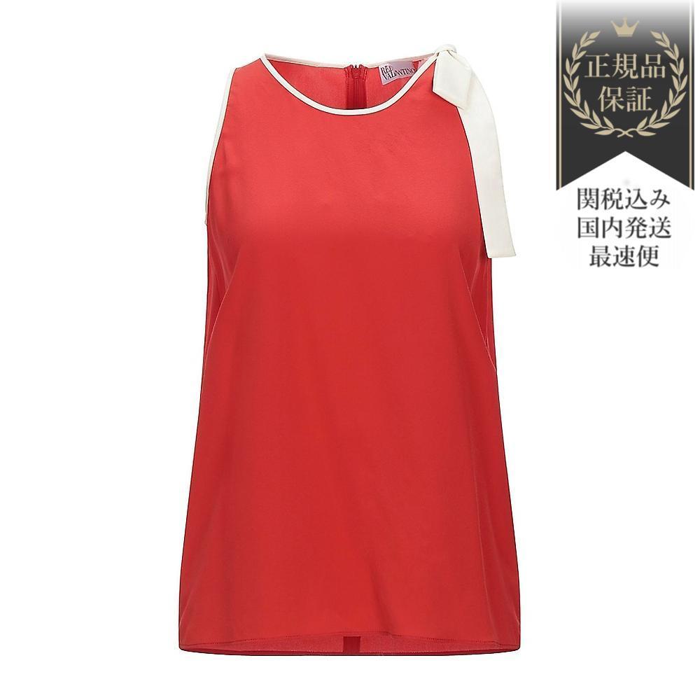 【関税送料込】REDVALENTINO▼シルクトップス Tシャツ・カットソー 【関税送料込】REDVALENTINO▼シルクトップス Tシャツ・カットソー