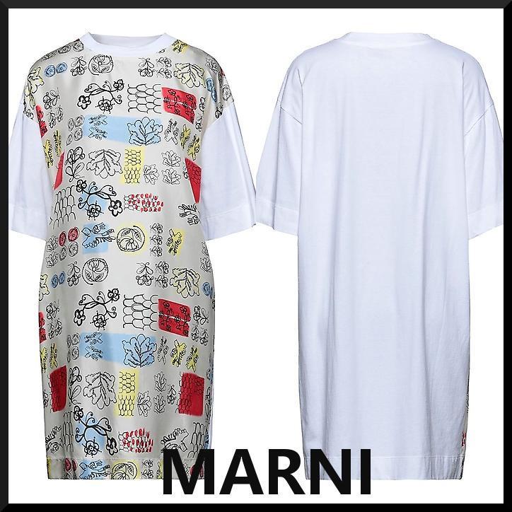 想像を超えての 国内発送☆MARNIミニワンピース・ドレス ワンピースその他 想像を超えての 国内発送☆MARNIミニワンピース・ドレス ワンピースその他