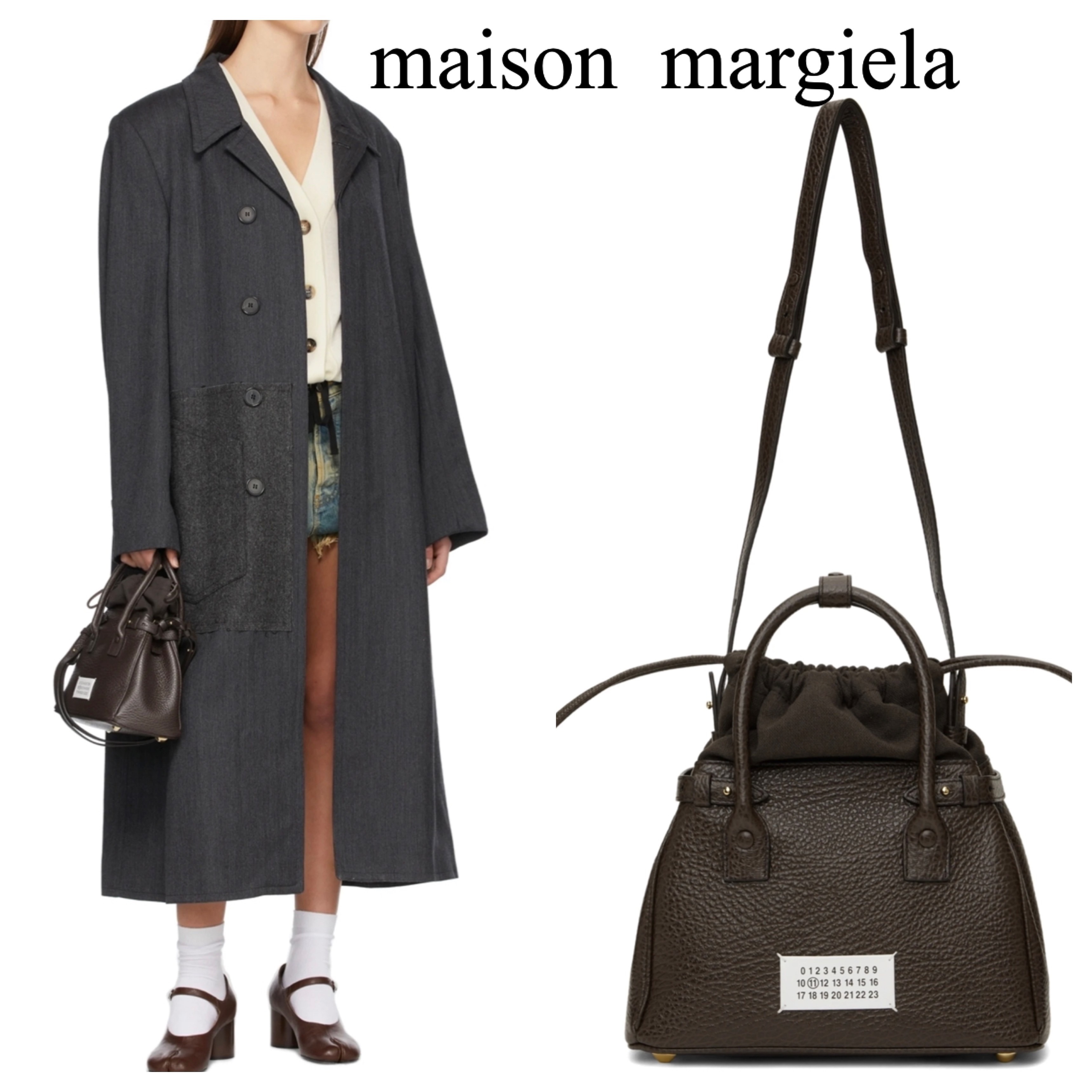 ★日本の職人技★ maisonmargielaメゾンマルジェラ 5AC スモールバッグ関税送料込 ハンドバッグ ★日本の職人技★ maisonmargielaメゾンマルジェラ 5AC スモールバッグ関税送料込 ハンドバッグ