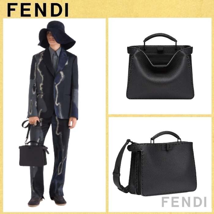 【日本未入荷】FENDI ピーカブーミディアム シープスキンバッグ 大人気新品