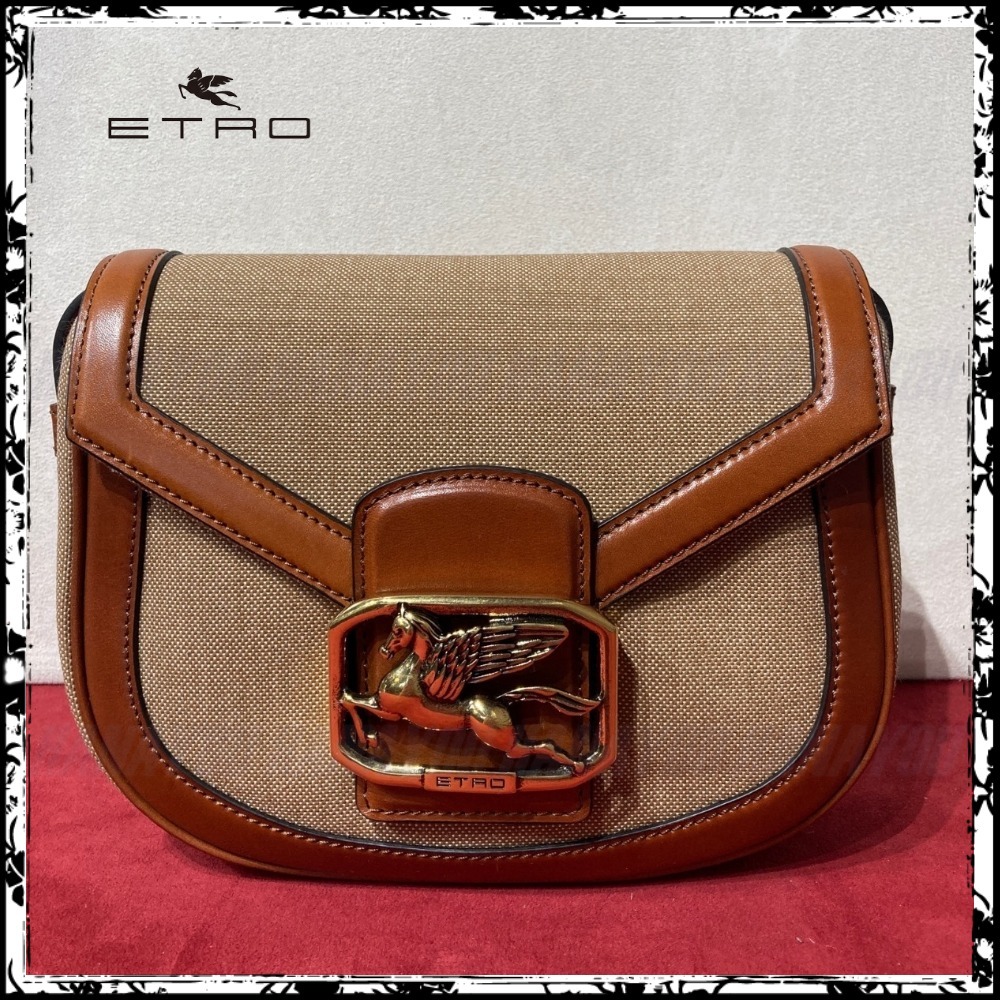 ◆ETRO◆圧倒的なオーラを放つ ぺガソ バッグ Pegaso bag ショルダーバッグ・ポシェット ◆ETRO◆圧倒的なオーラを放つ ぺガソ バッグ Pegaso bag ショルダーバッグ・ポシェット