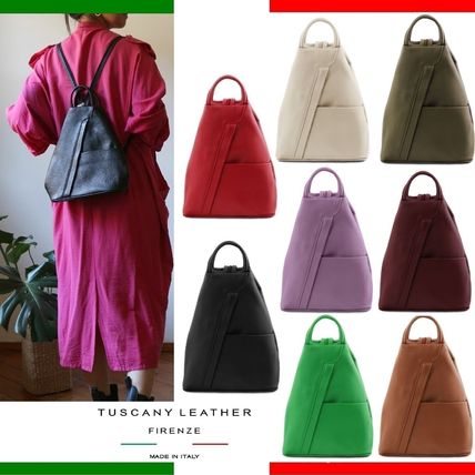 【SALE/値下げ】イタリア製レザーリュック TUSCANY LEATHER Tuscany Leather(トスカニーレザー) バックパック・リュック