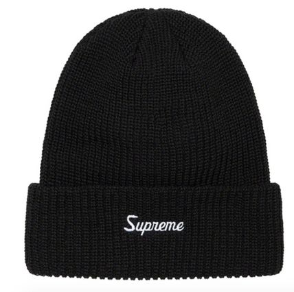 Supreme Knit Hats Skater Style Unisex Collaboration Street Style Knit Hats