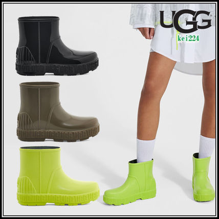 UGG Australia Rain Boots Unisex Plain Logo Rain Boots Boots