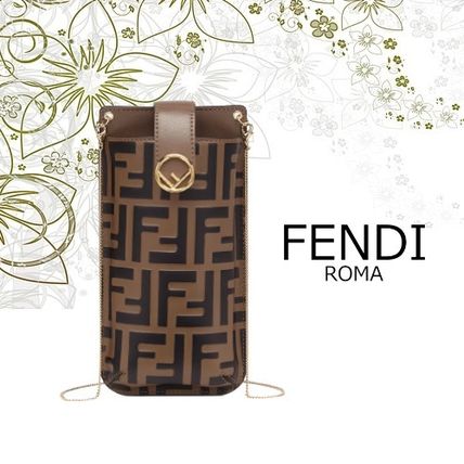 ショルダー付きスマホケース FENDI(フェンディ) iPhone・スマホケース ...