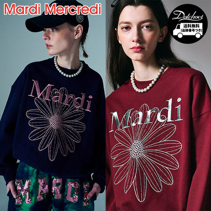 Mardi Mercredi x スウェット・トレーナー(レディース)|新作を海外 Mardi Mercredi x スウェット・トレーナー(レディース)|新作を海外