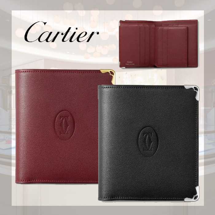 海外並行輸入正規品 Cartier ◆ マストドゥ カルティエ マルチウォレット 2色 カーフ 折りたたみ財布 海外並行輸入正規品 Cartier ◆ マストドゥ カルティエ マルチウォレット 2色 カーフ 折りたたみ財布
