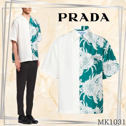 花柄 PRADA x シャツ(メンズ)|新作を海外通販【BUYMA】 花柄 PRADA x シャツ(メンズ)|新作を海外通販【BUYMA】