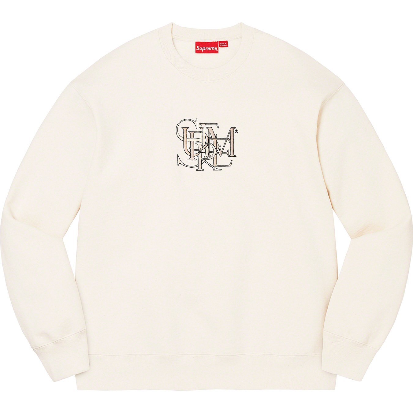 22SS 立ち上げ Week1 Supreme Overlap Crewneck クルーネック (Supreme 22SS 立ち上げ Week1 Supreme Overlap Crewneck クルーネック (Supreme