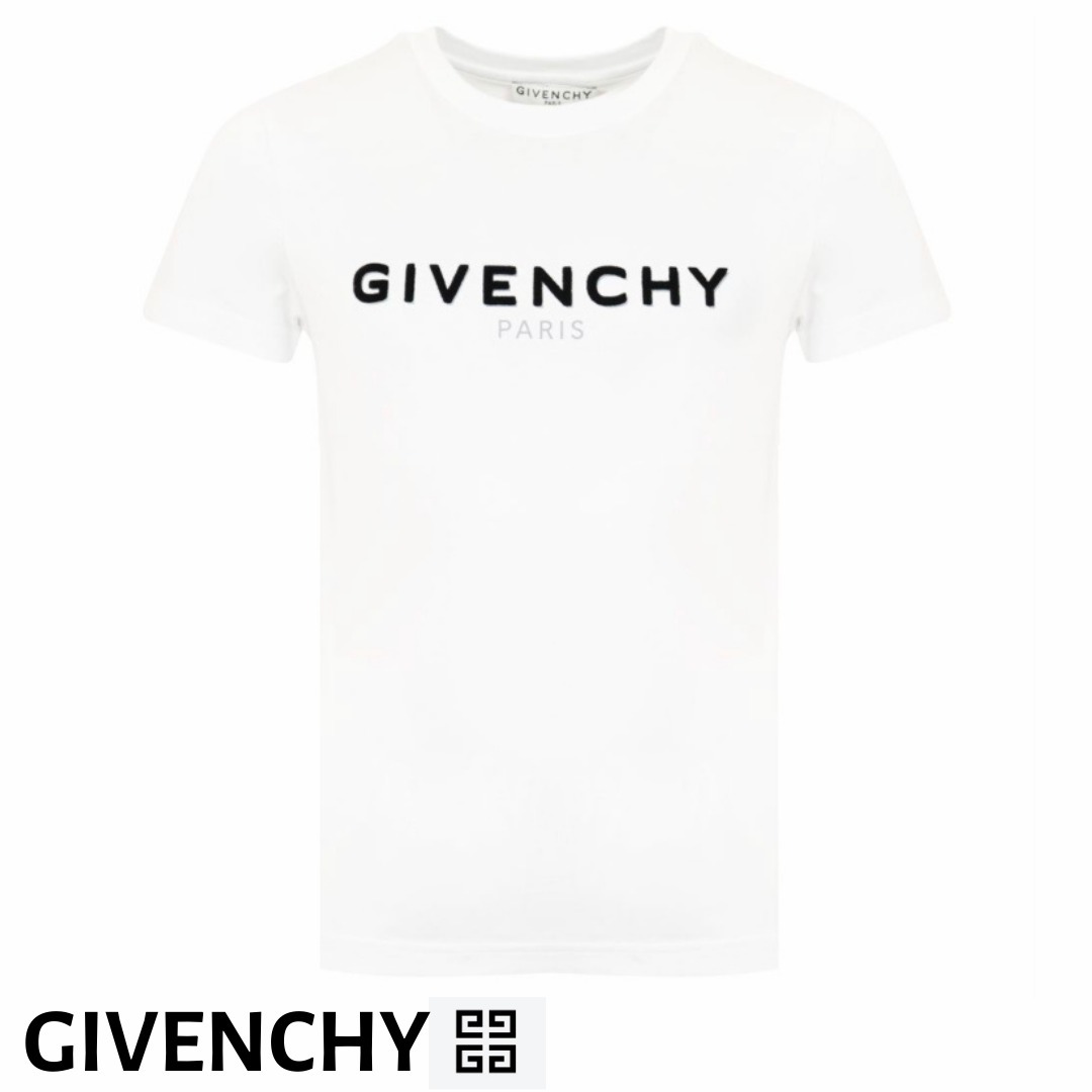 GIVENCHY キッズ用トップス 【GIVENCHY】シャドーロゴ Tシャツ (8Y,10Y12Y)(2)