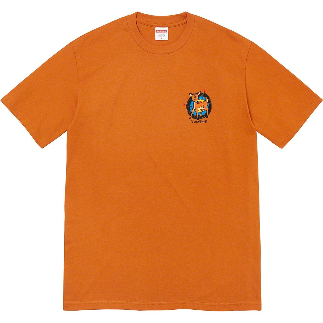 関税込 22SS 立ち上げ Week1 Supreme Deer Tee Tシャツ 関税込 22SS 立ち上げ Week1 Supreme Deer Tee Tシャツ