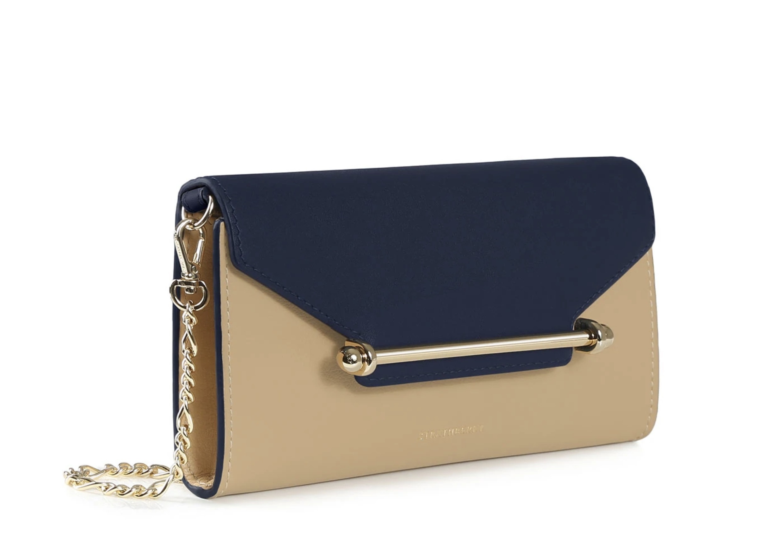 ストラスベリー - Large Melville Street Wallet - 黒