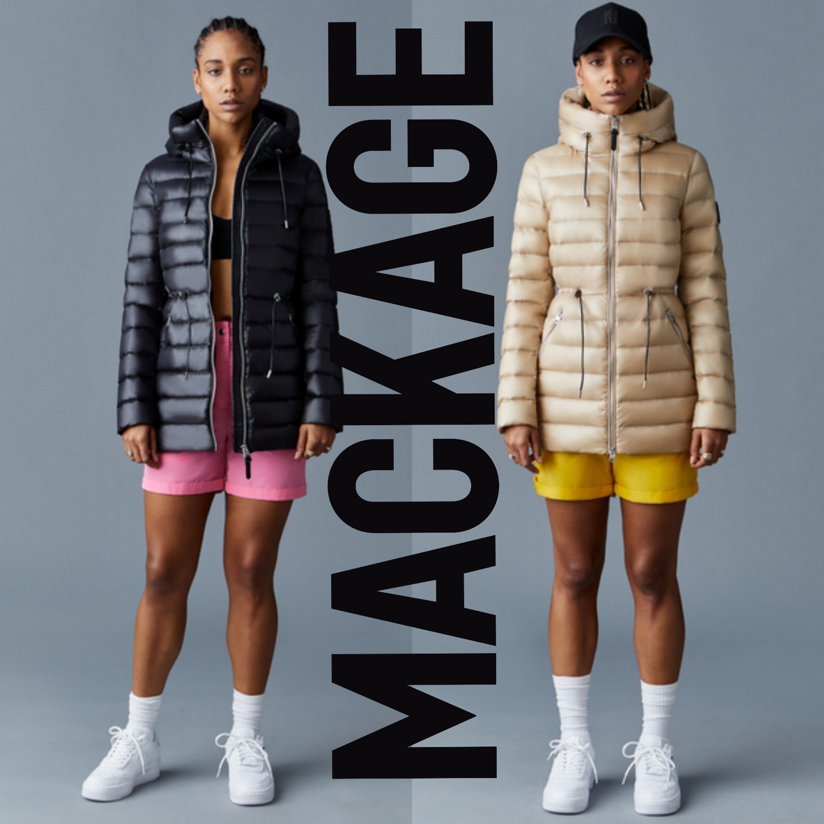 国内外の人気集結! 【MACKAGE】IVY 春までオッケーのフード付き超軽量ジャケット ダウンジャケット・コート 国内外の人気集結! 【MACKAGE】IVY 春までオッケーのフード付き超軽量ジャケット ダウンジャケット・コート
