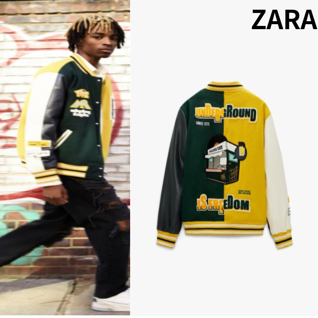 品質一番の ●ZARA●new パッチ ジャンパー ジャケットその他 品質一番の ●ZARA●new パッチ ジャンパー ジャケットその他