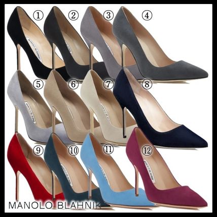 スエード Manolo Blahnik(マノロブラニク) パンプス(レディース ...