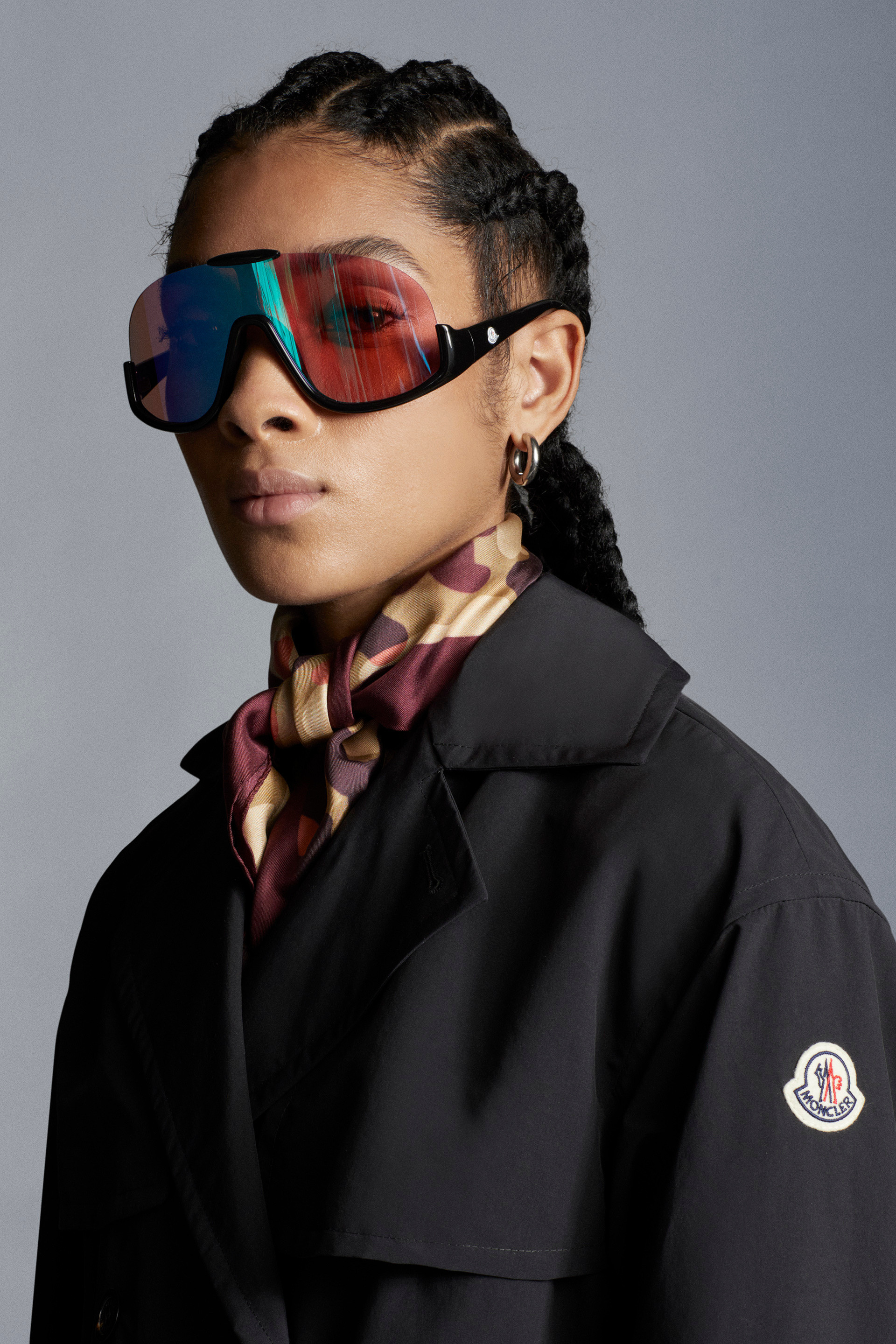 直営店購入》Moncler レディーストレンチコート Stibiden (MONCLER