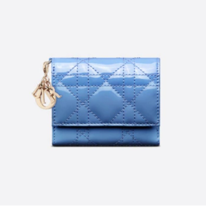 Dior 財布・小物その他 【大人気☆希少】ディオール LADY DIOR ロータスウォレット(13)