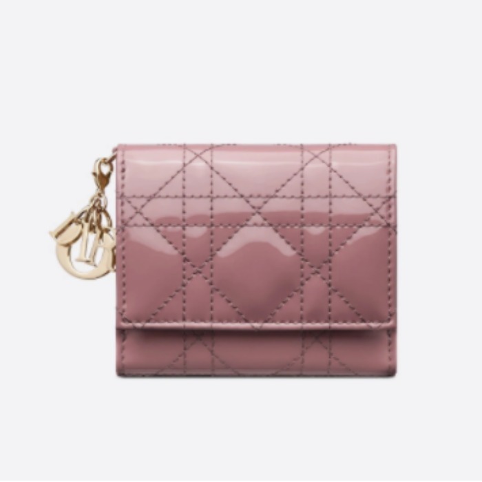 Dior 財布・小物その他 【大人気☆希少】ディオール LADY DIOR ロータスウォレット(16)
