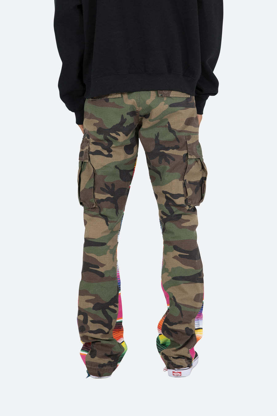 MNML カーゴパンツ MNML SERAPE ブーツカット カーゴパンツ Camo 送料込み(5)