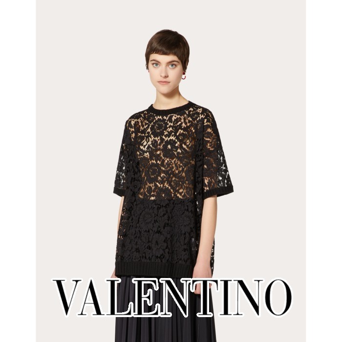 柔らかい 【現地アウトレットセール特価】VALENTINOレディース トップス ニット・セーター 柔らかい 【現地アウトレットセール特価】VALENTINOレディース トップス ニット・セーター