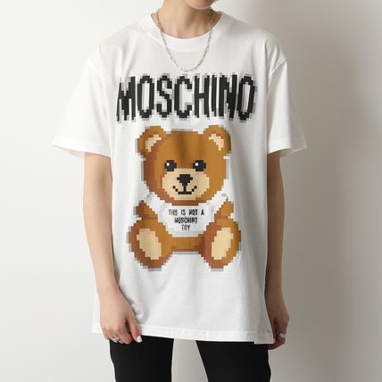 在庫有り・即納 2017ss MOSCHINO teddy モスキーノ テディTシャツ 標準保証 2017ss MOSCHINO teddy モスキーノ テディTシャツ Tシャツ/カットソー(半袖/袖なし)