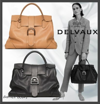 DELVAUX デルヴォー ボストンバッグ bak.unimed.ac.id