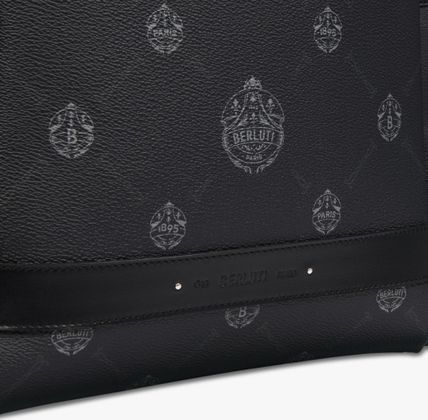 Berluti バックパック・リュック エレガント★BERLUTI TRIP HIKER キャンバスレザーバックパック(6)