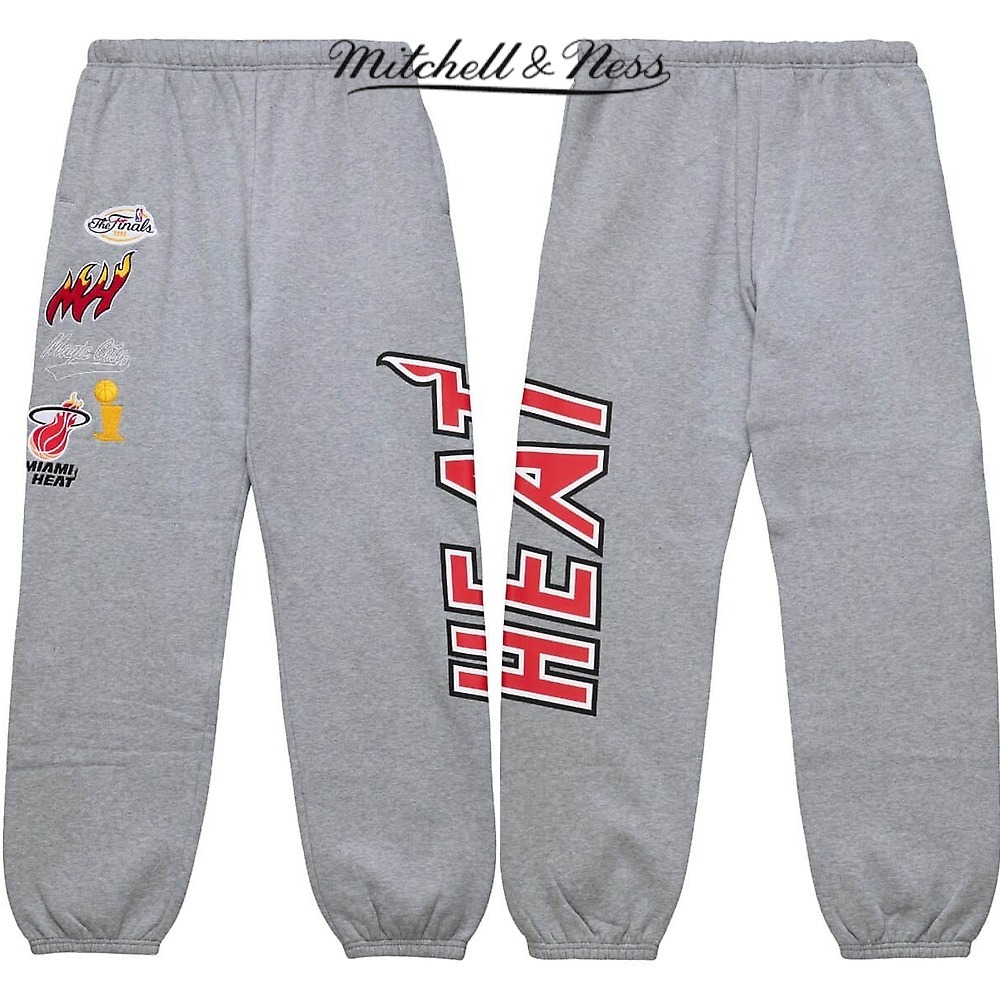 【送料込】Mitchell&Ness マイアミ・ヒート スウェットパンツ スウェットパンツ 【送料込】Mitchell&Ness マイアミ・ヒート スウェットパンツ スウェットパンツ