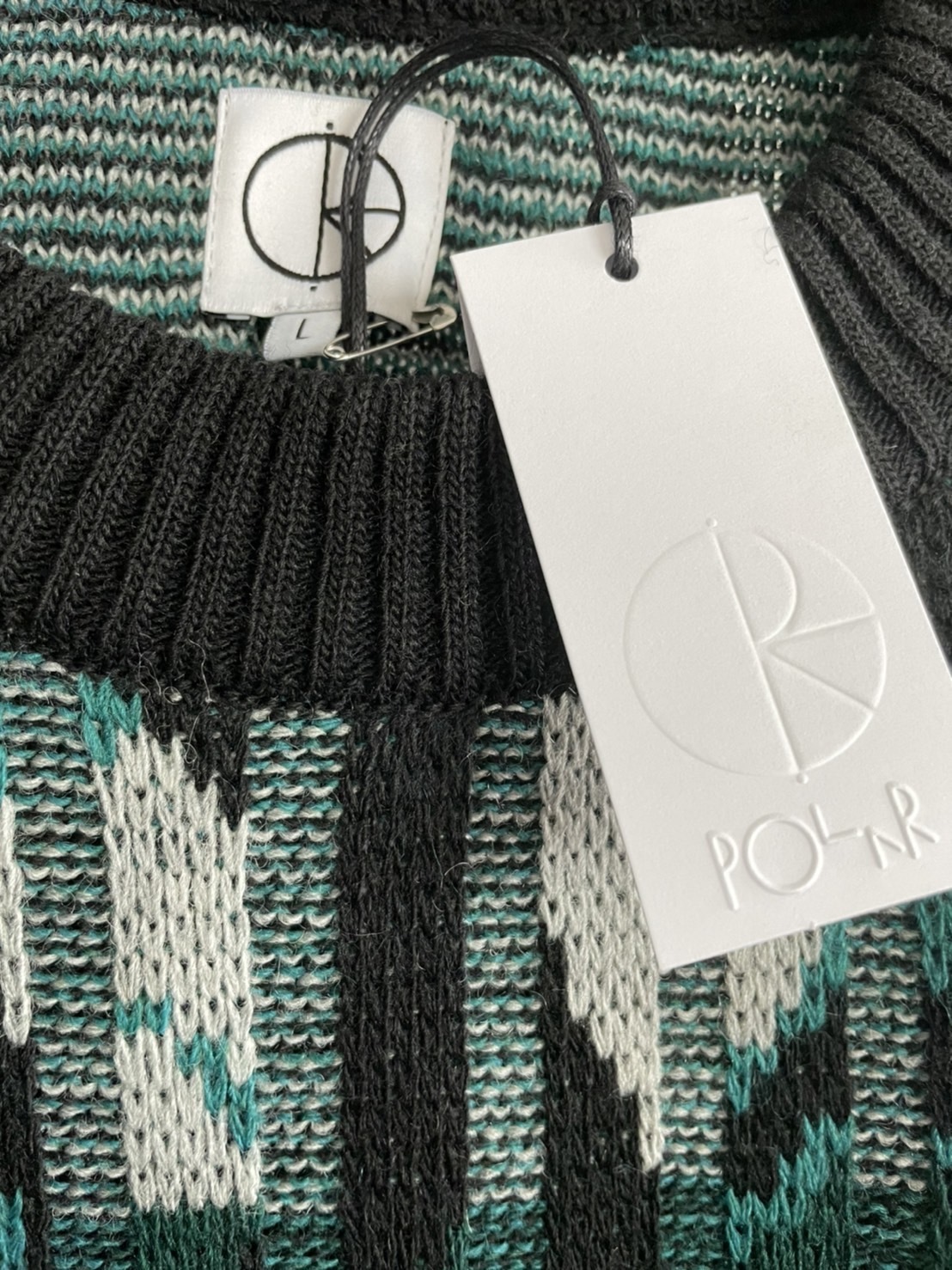 低価格 POLAR SKATE CO. ポーラー PAUL-KNIT-SWEATER ニット/セーター